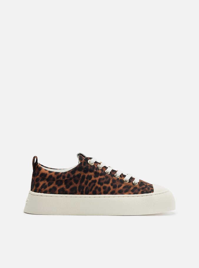Tênis Animal Print Amarração Casual