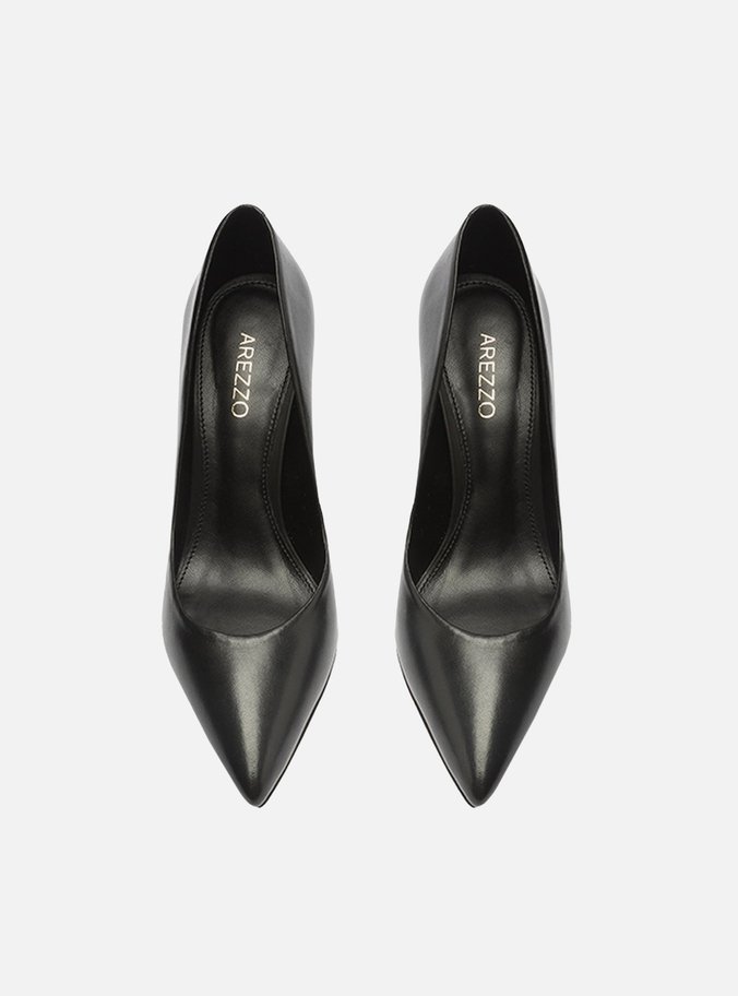 Scarpin Preto Salto Bloco