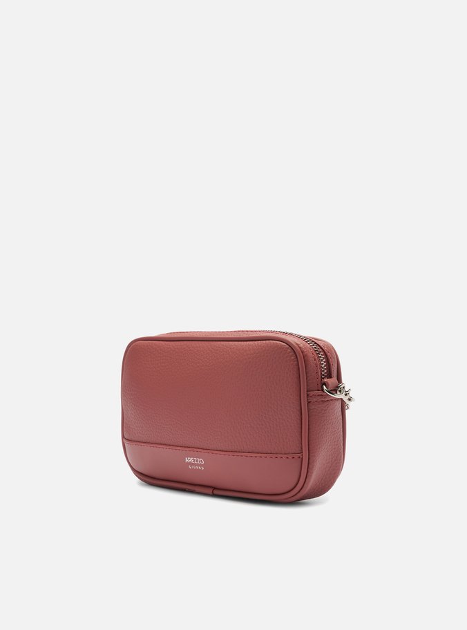 Bolsa Tiracolo Rosa Pequena Corrente Basic