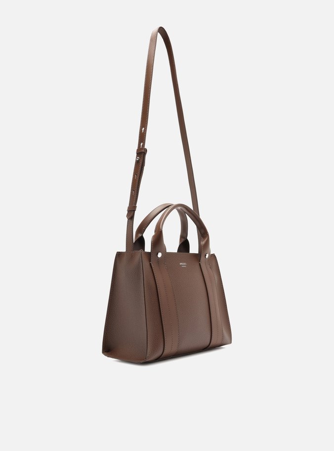 Bolsa Tote Marrom Média
