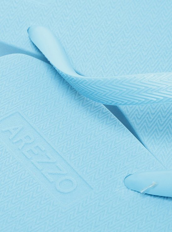 Chinelo de Dedo Azul Esfera Bico Quadrado Brizza