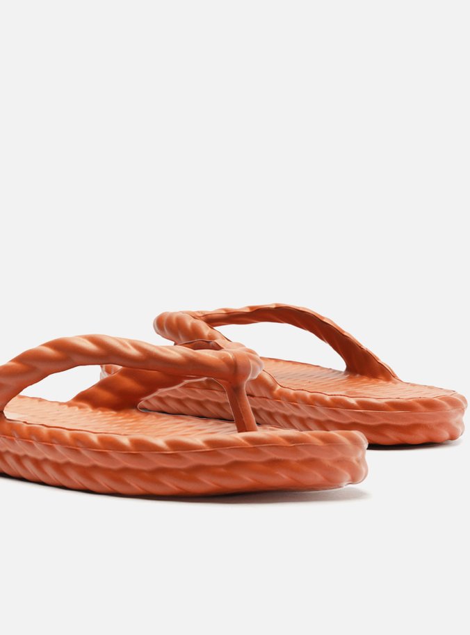 Chinelo de Dedo Laranja Marrocos