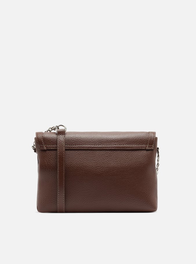 Bolsa Tiracolo Marrom Média