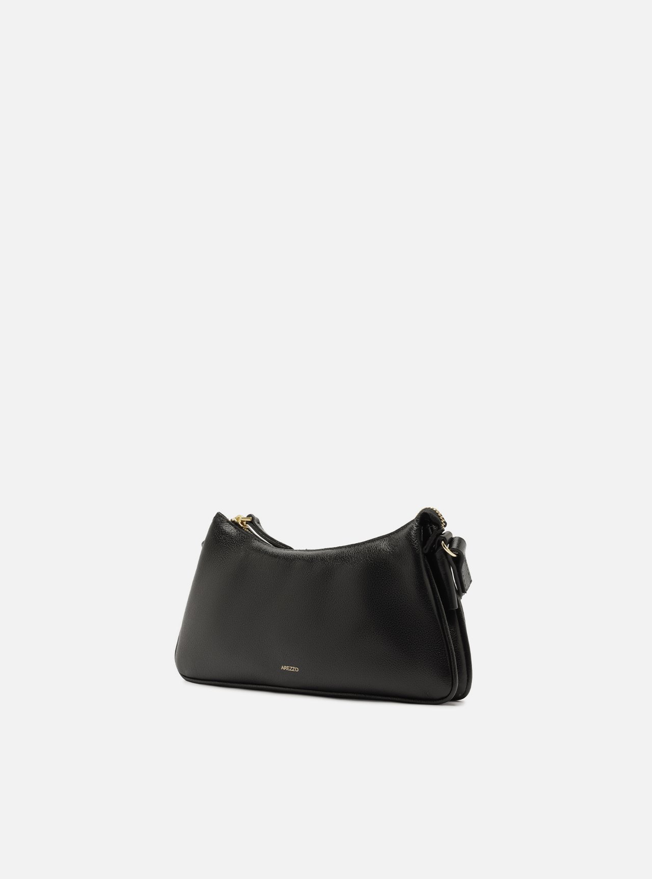 Bolsa Shoulder Preta Couro Pequena — foto 2