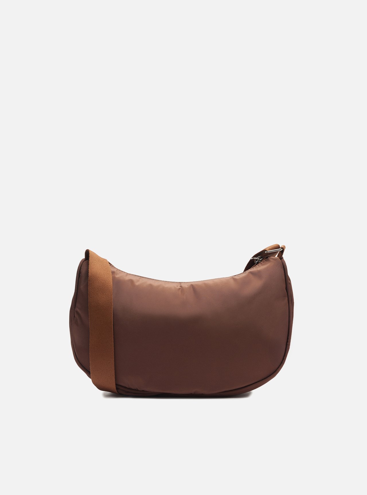 Bolsa Tiracolo Preta Média Metais Brizza — foto 3