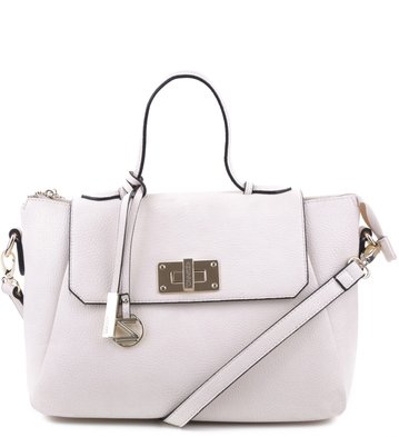 Bolsa Satchel Clássica Off-White