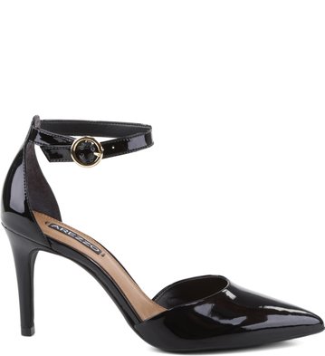 Scarpin Pulseira Verniz Preto