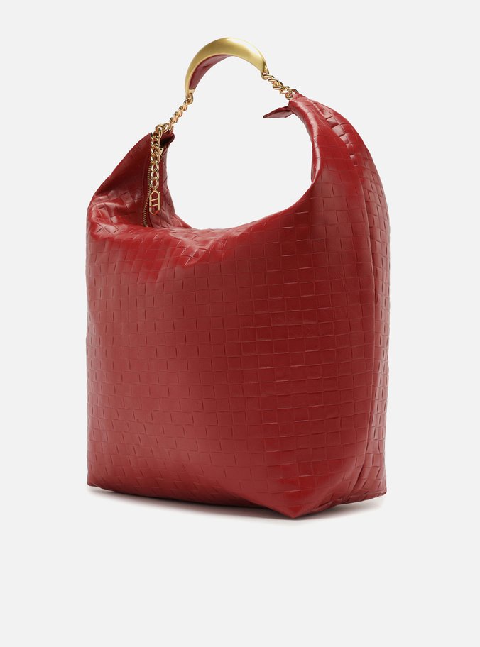 Bolsa Hobo Vermelha Grande