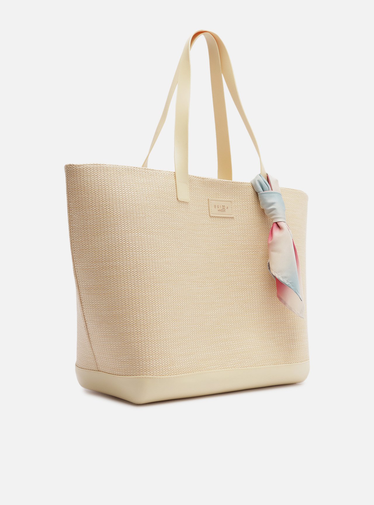 Bolsa Shopping Off-White Tramada Grande Lenço — foto 5