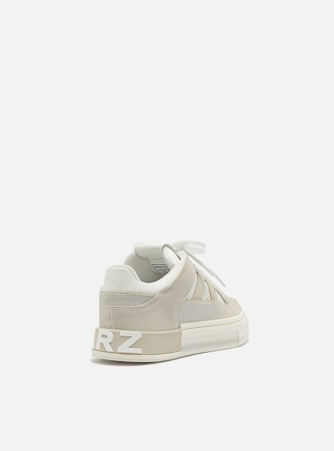 Tênis Off-White Multimaterial Flatform Recortes