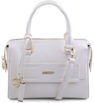 Bolsa Bowling Textura Branca