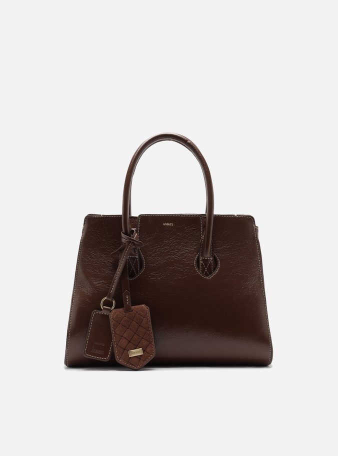 Bolsa Tote Caramelo Couro Heritage Média