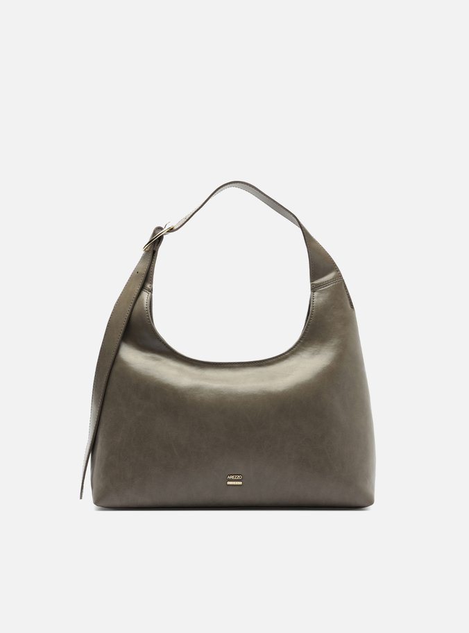 Bolsa Shoulder Cinza Média