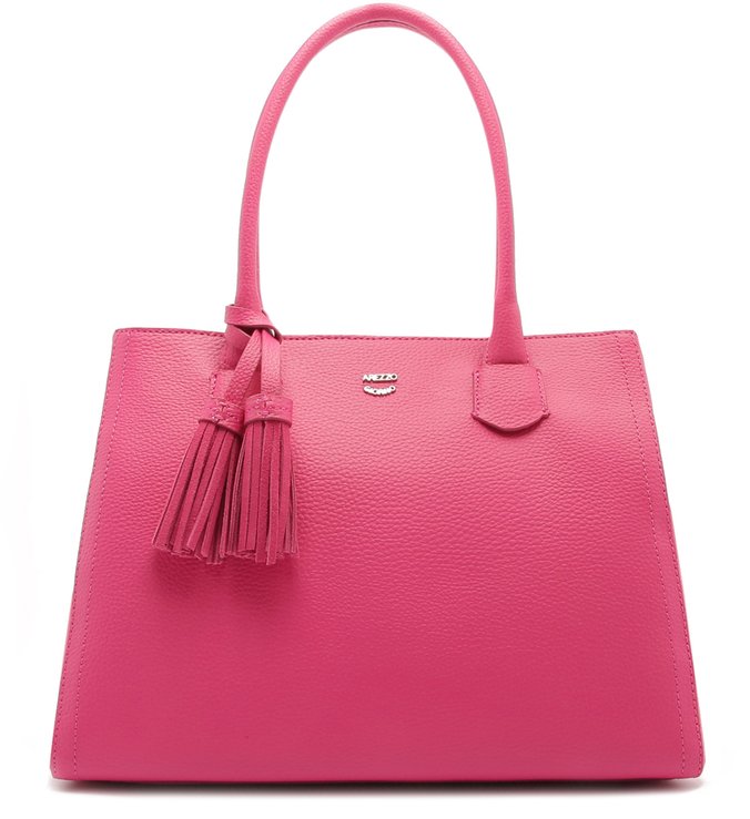 Bolsa Shopping Milena Grande Pink Absolut