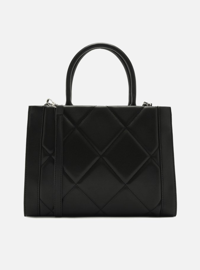 Bolsa Preta Tote Grande Matelassê