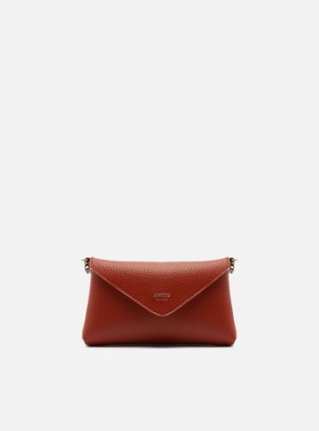 Bolsa Tiracolo Laranja Giorno Pequena Envelope