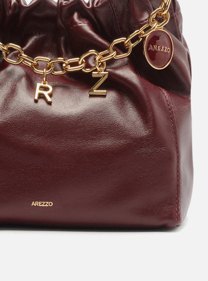 Bolsa Tiracolo Vermelha Couro Olívia Pequena