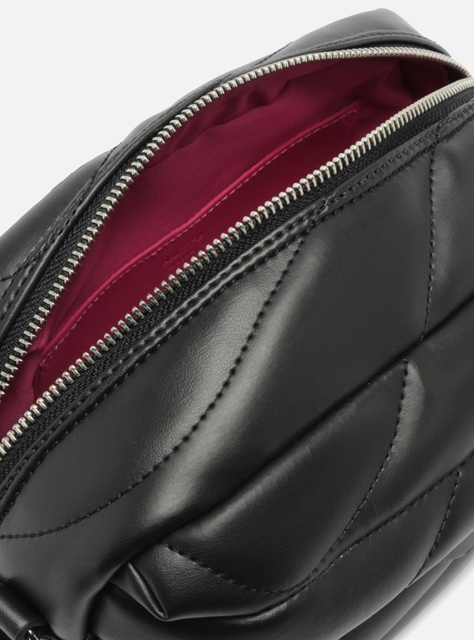 Bolsa Tiracolo Preta Waves Pequena