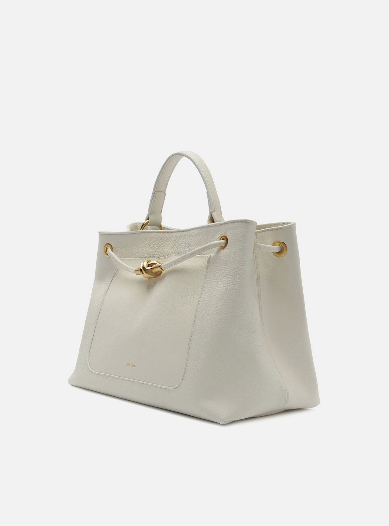 Bolsa Tote Branca Couro Helena Grande — foto 2