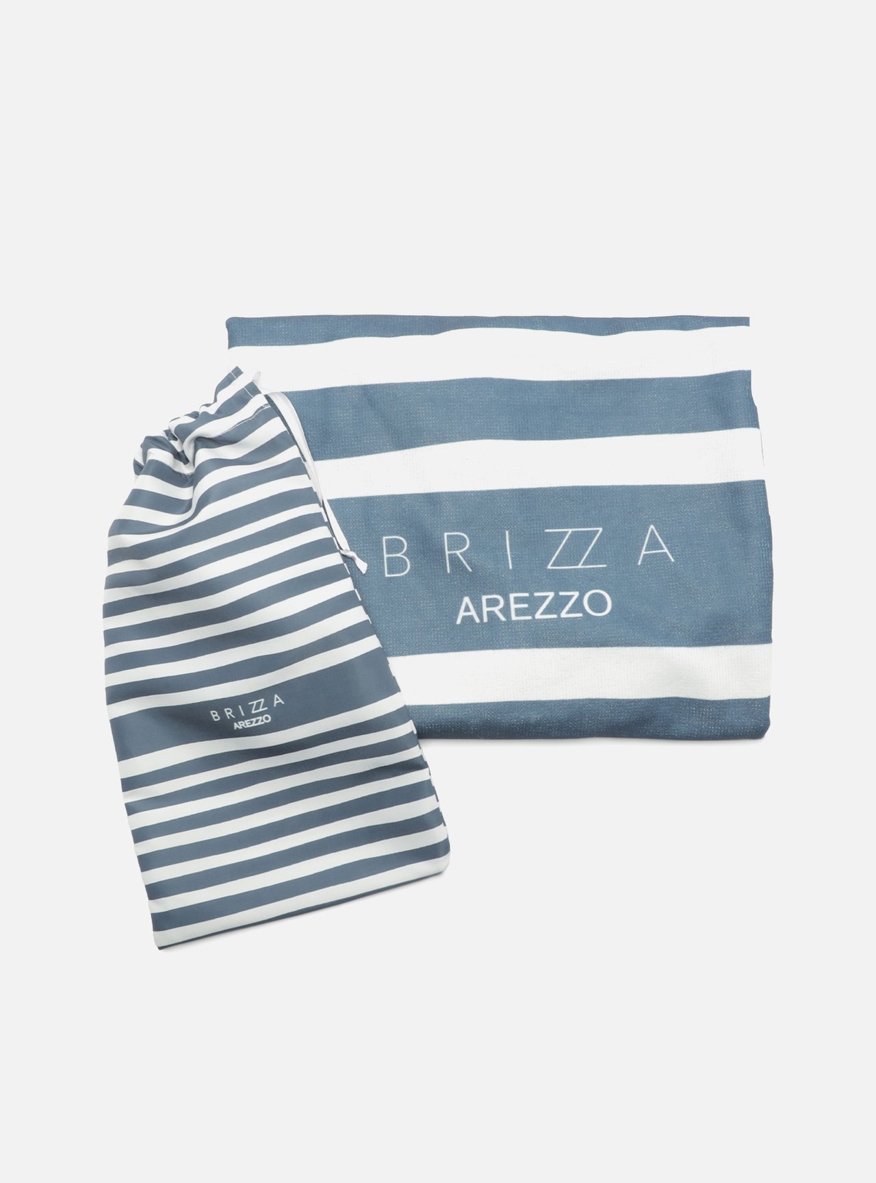 Toalha Listrada Azul Brizza — foto 4