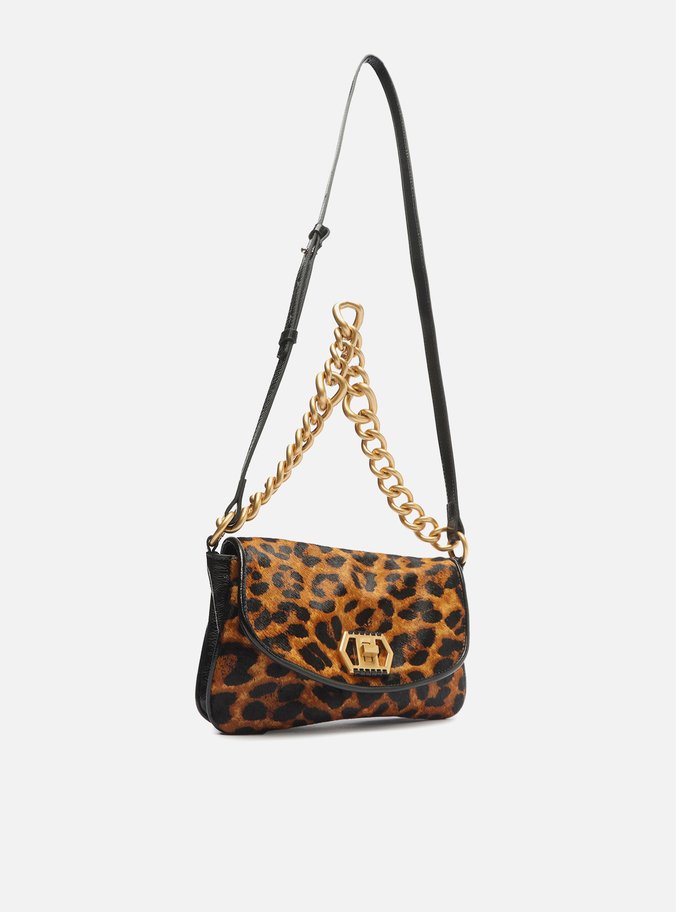 Bolsa Tiracolo Animal Print Amélia Pequena