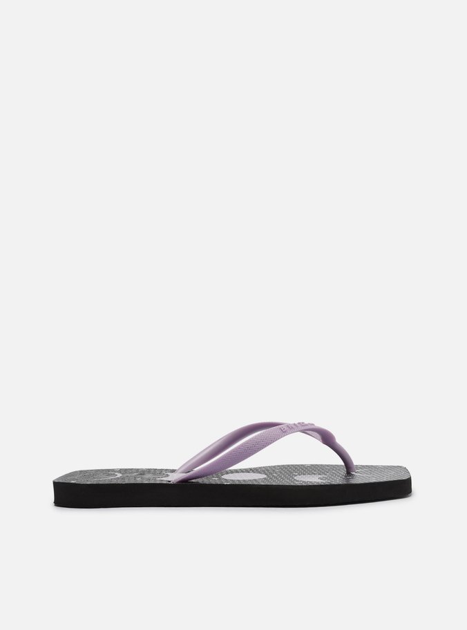 Chinelo de Dedo Jelly Alça Roxa Brizza