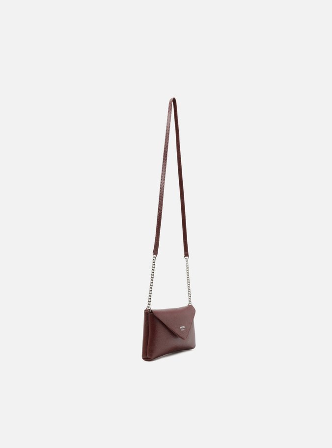 Bolsa Tiracolo Bordô Giorno Pequena Envelope