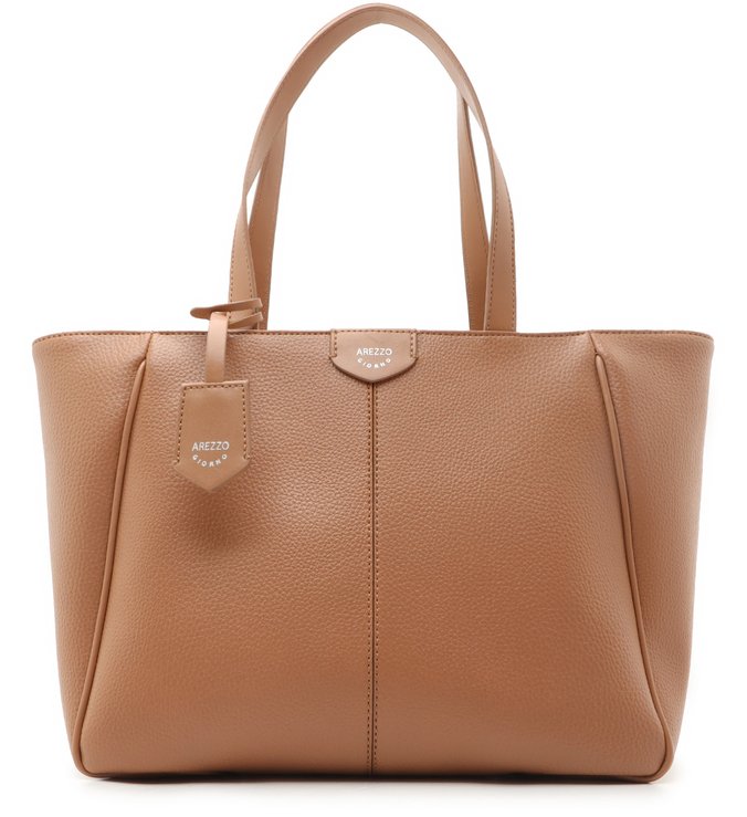 Bolsa Shopping Nude Grande Pale Nut