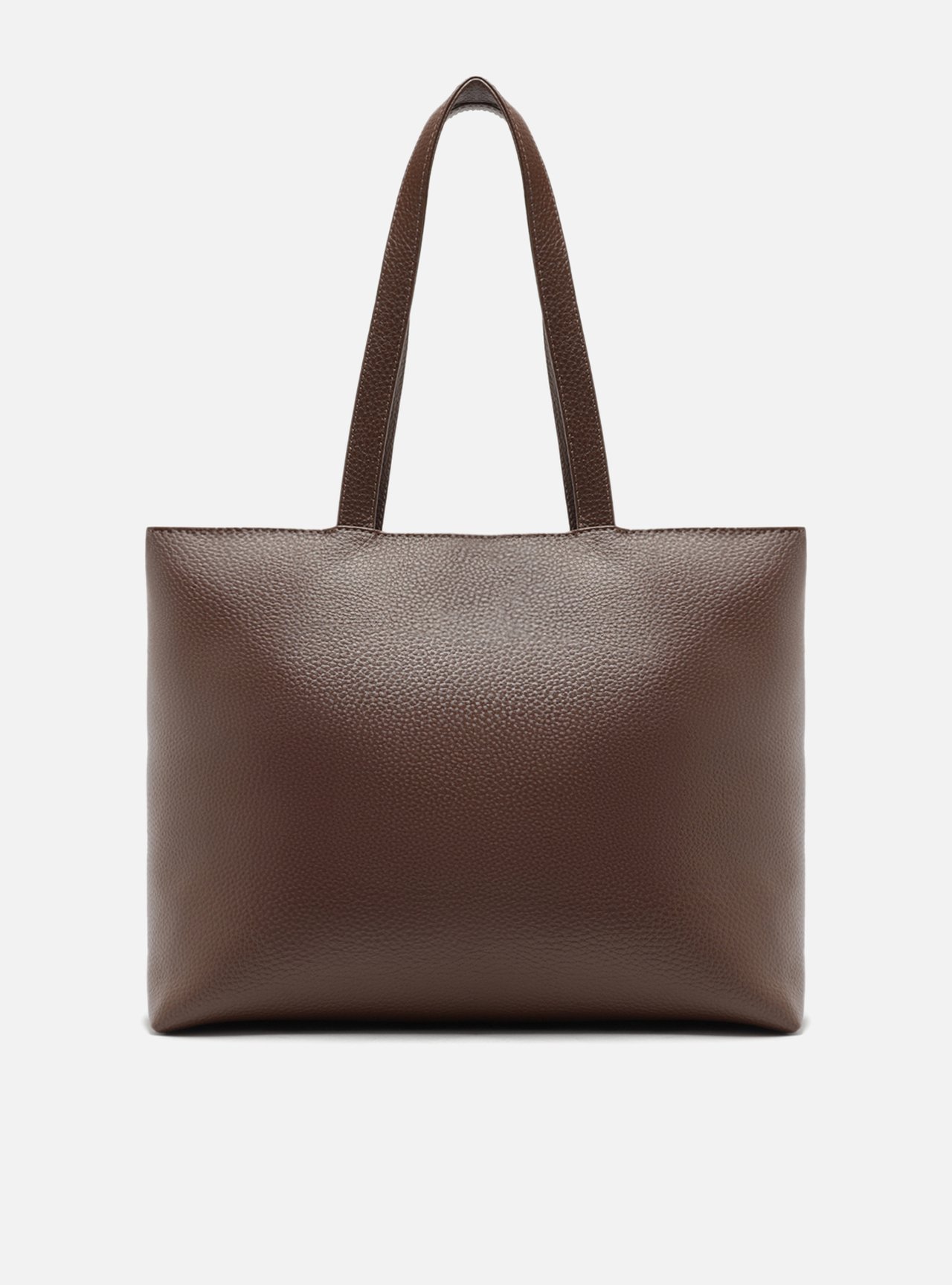 Bolsa Shopping Marrom Grande — foto 3