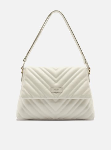 Arezzo — Bolsa Tiracolo Branca Grande