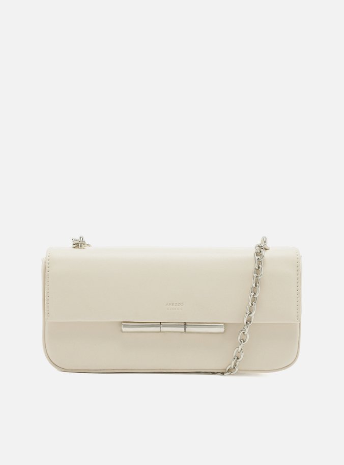 Bolsa Branca Tiracolo Pequena Corrente