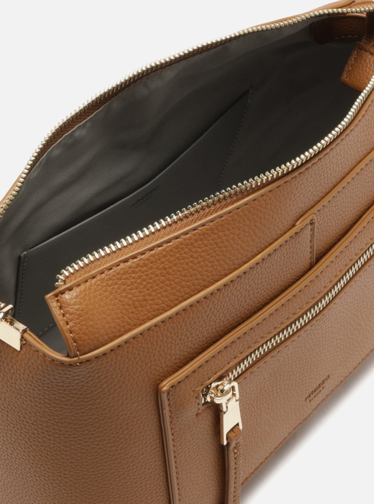 Bolsa Tote Marrom Média Bolso Frontal — foto 4