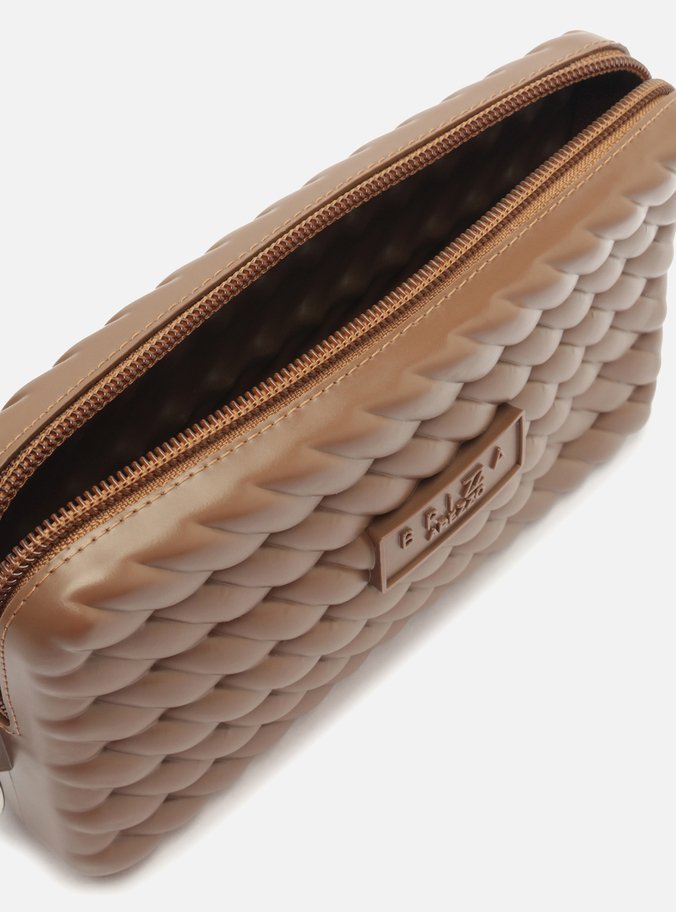 Clutch Marrom Coffee Alça Marrocos