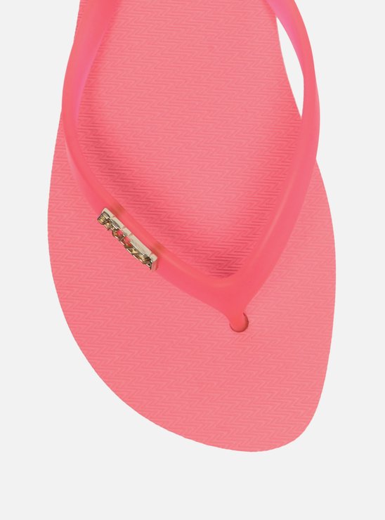 Chinelo de Dedo Rosa Tiras Jelly Brizza