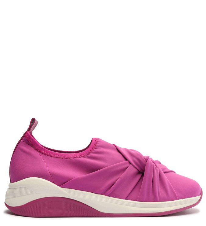 Tênis Rosa Tecido Torcido ZZ Fun