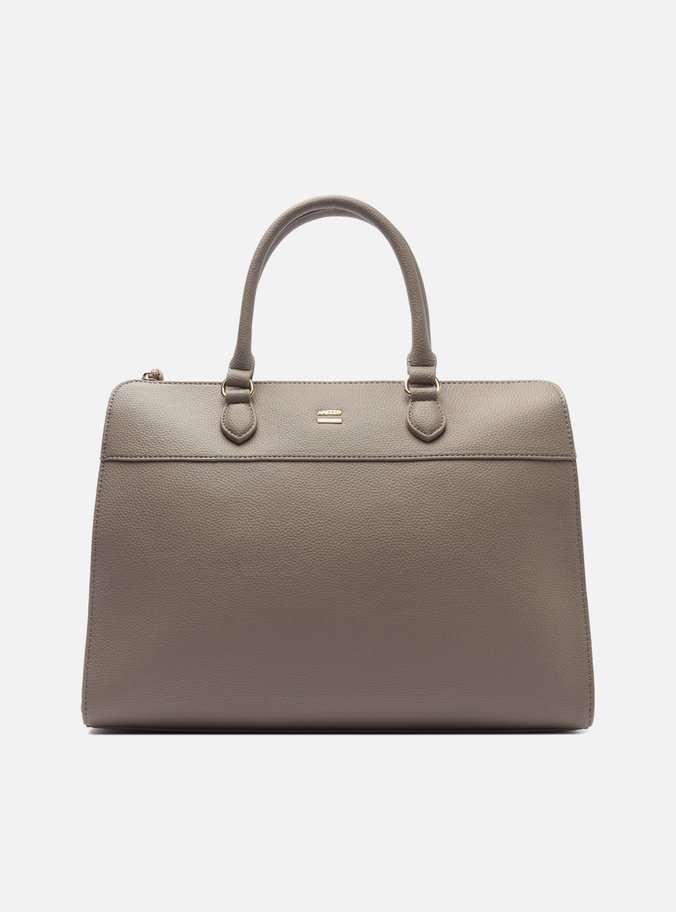 Bolsa Tote Cinza Grande