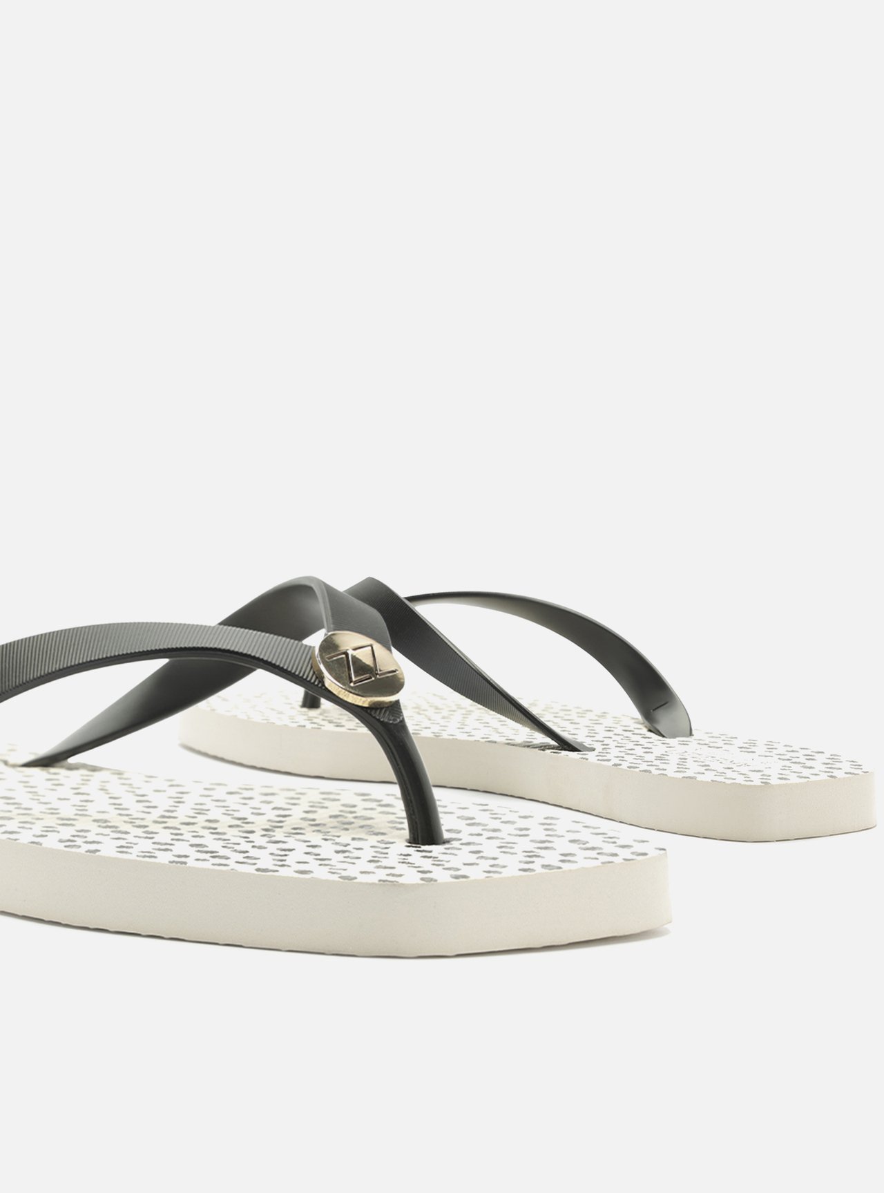 Chinelo Estampado Metal ZZ Bico Quadrado — foto 4