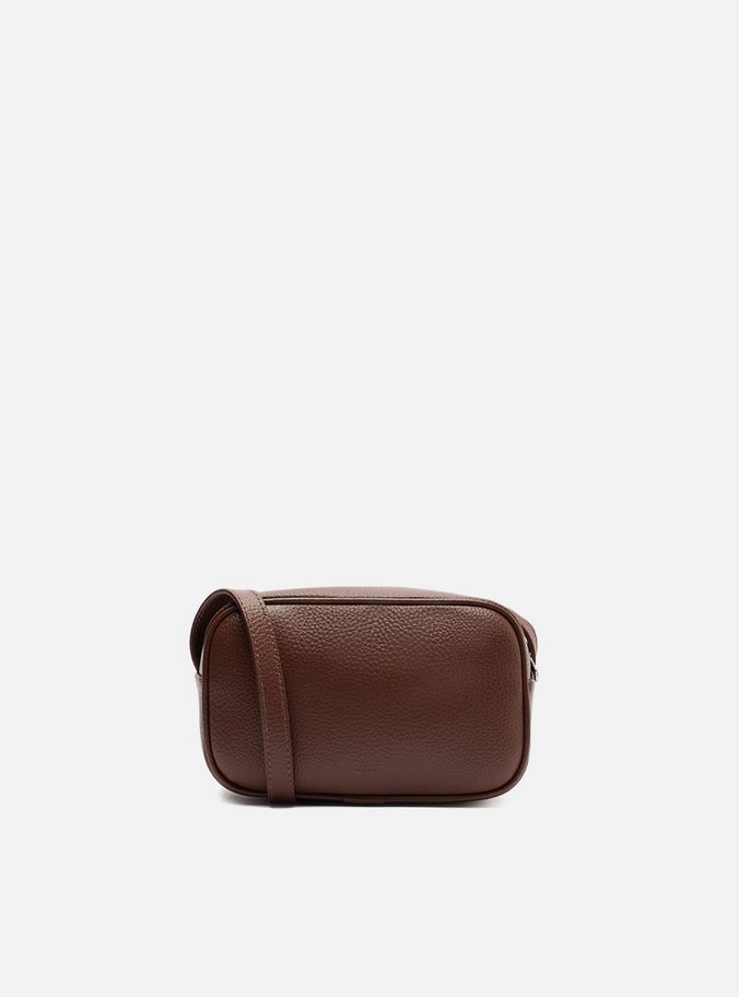 Bolsa Tiracolo Marrom Pequena Tag Barbicacho