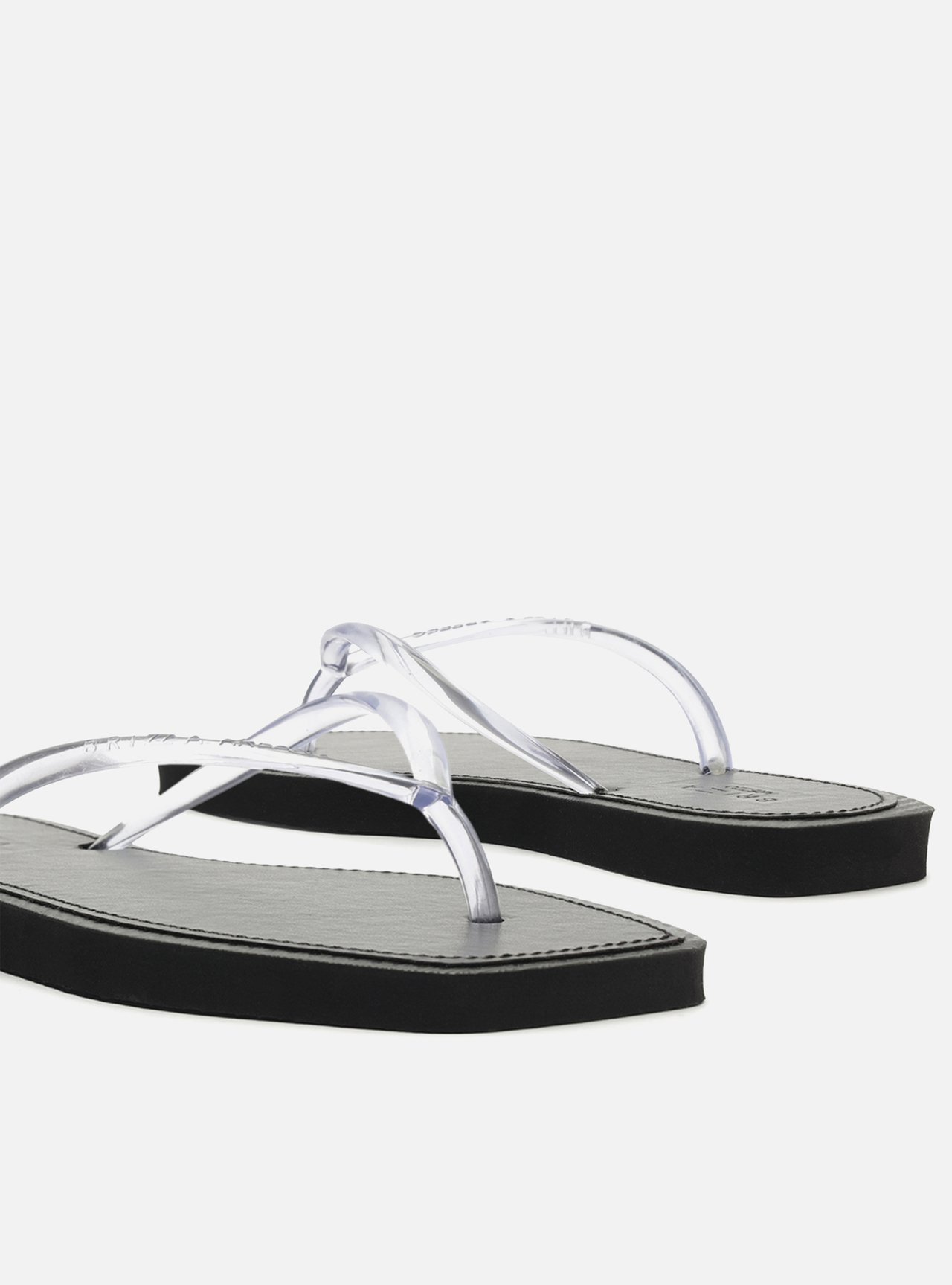 Chinelo de Dedo Preto Square Brizza — foto 4