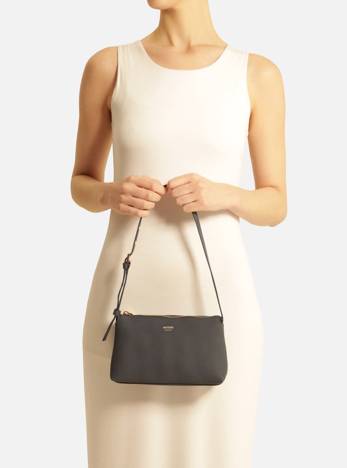 Bolsa Tiracolo Azul Pequena Alça Fivela