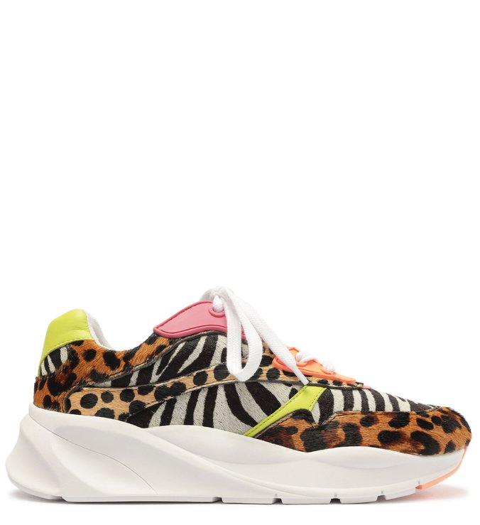 Tênis Animal Print Multimaterial Color