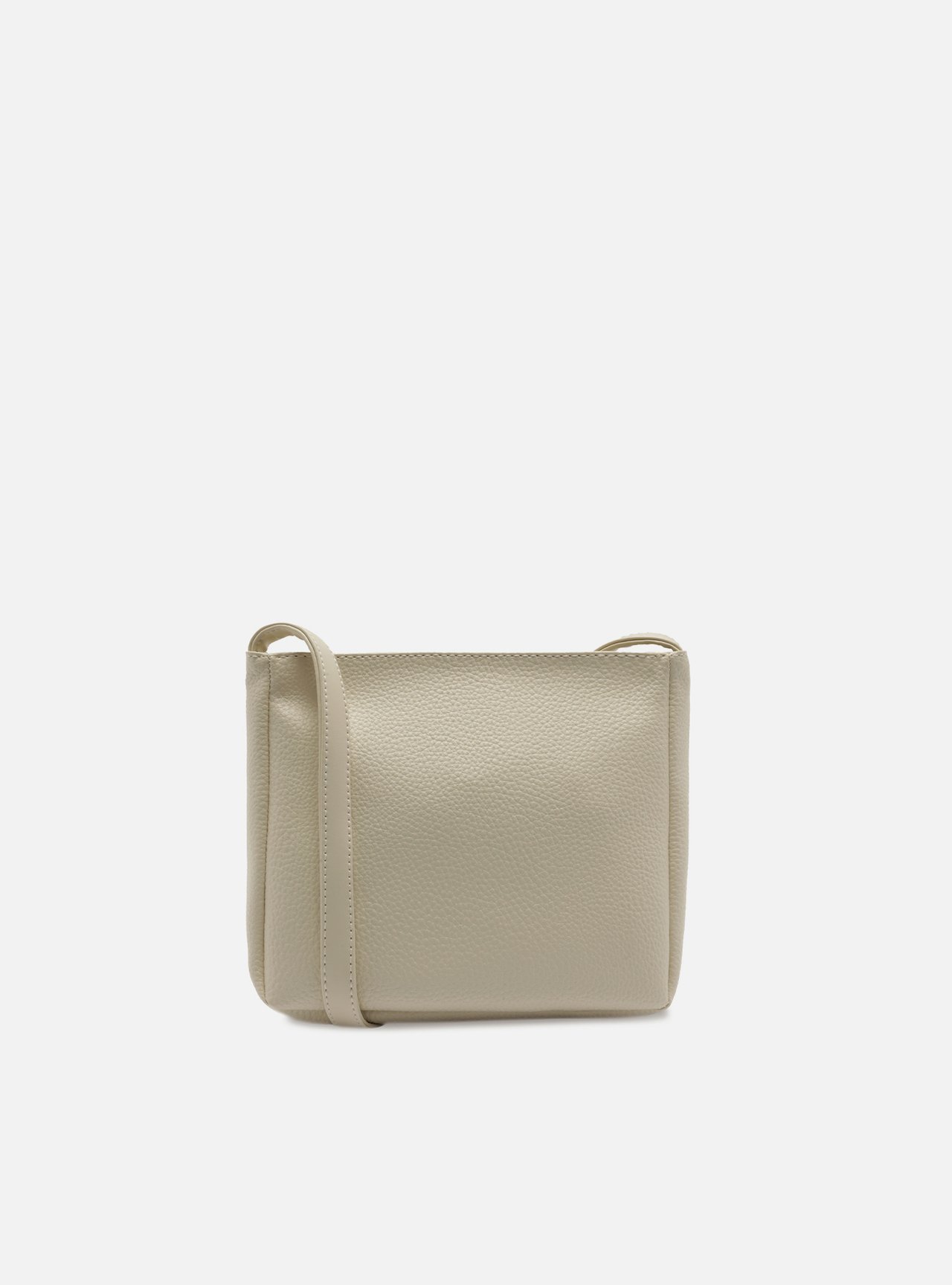 Bolsa Tiracolo Branca Pequena Metais — foto 3
