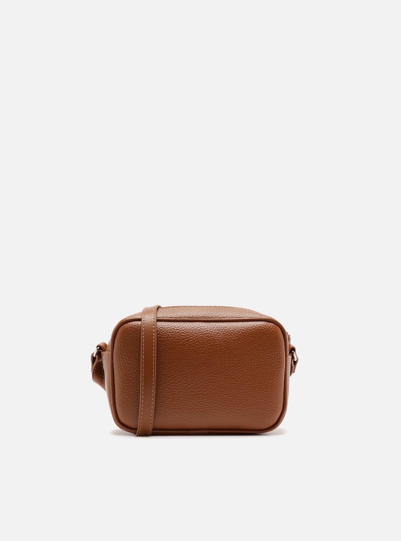 Bolsa Tiracolo Marrom Pequena — foto 3