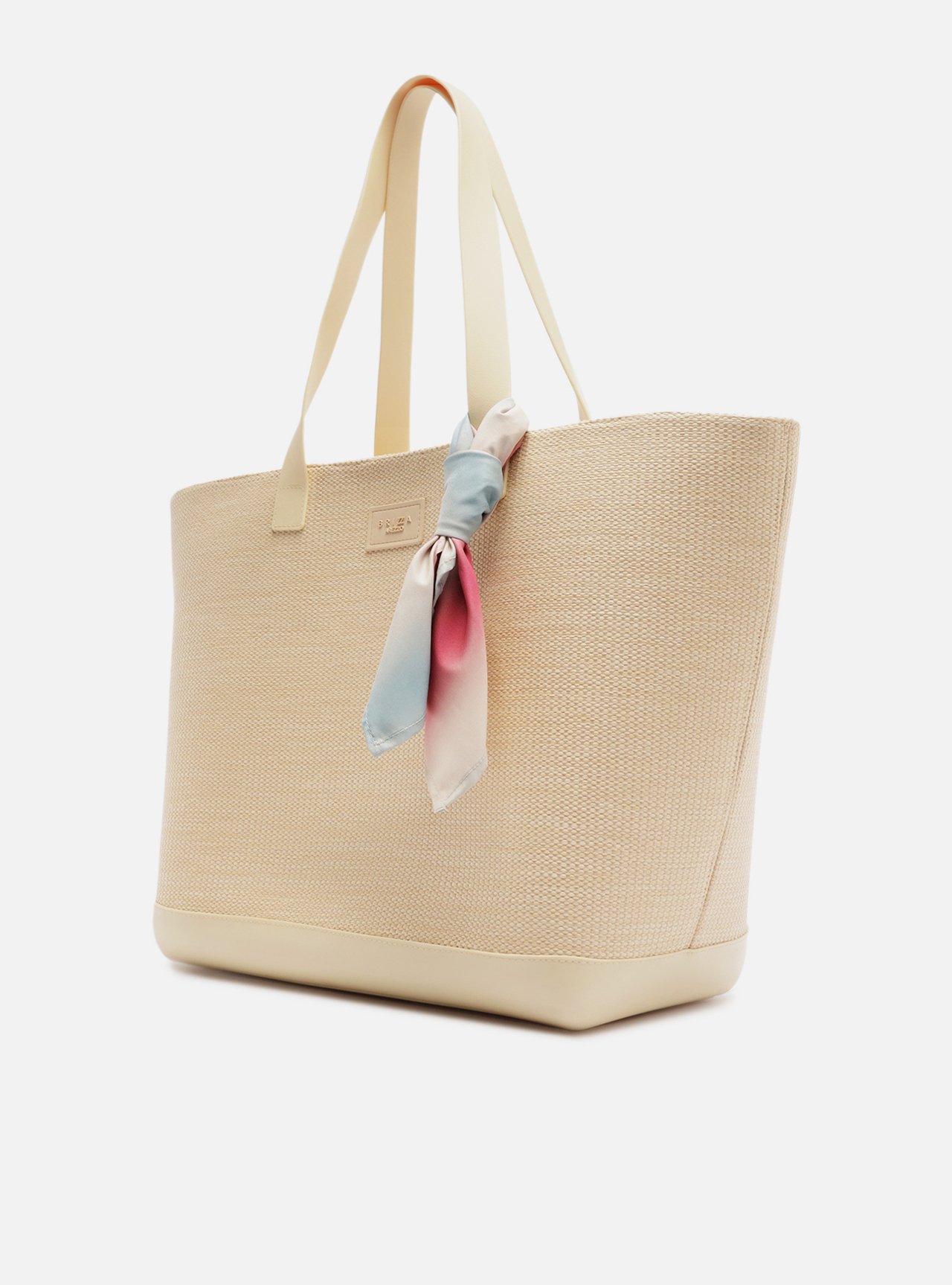 Bolsa Shopping Off-White Tramada Grande Lenço — foto 2
