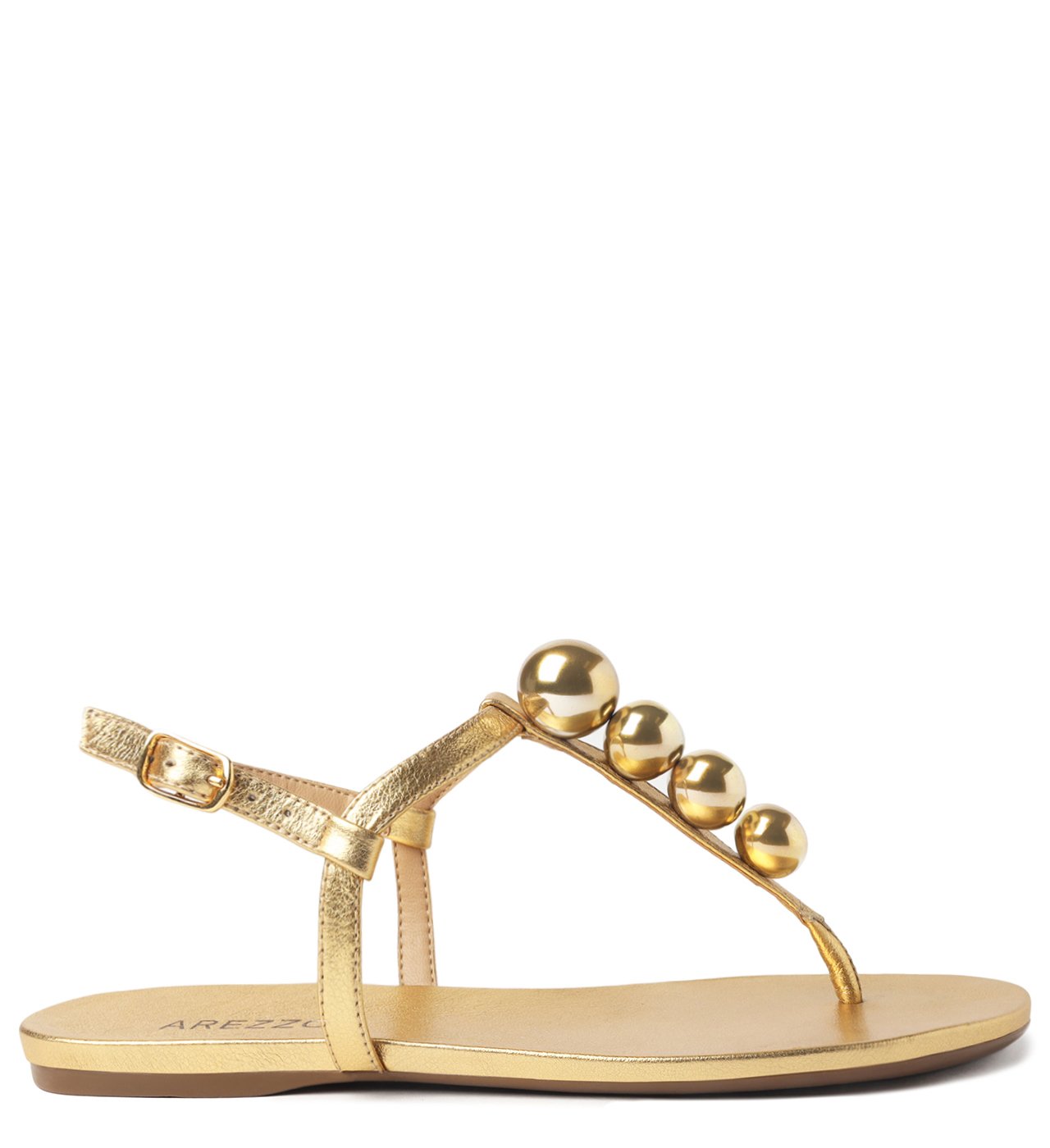 Sandalia rasteira cheap esferas arezzo