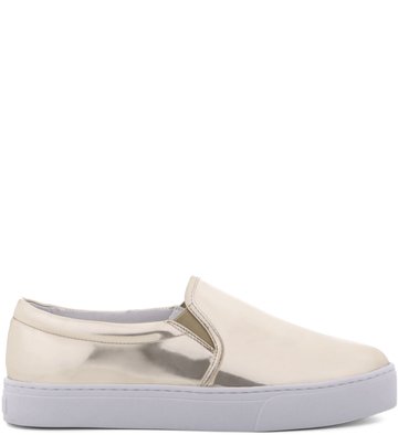 Slip-on Espelhado Platina