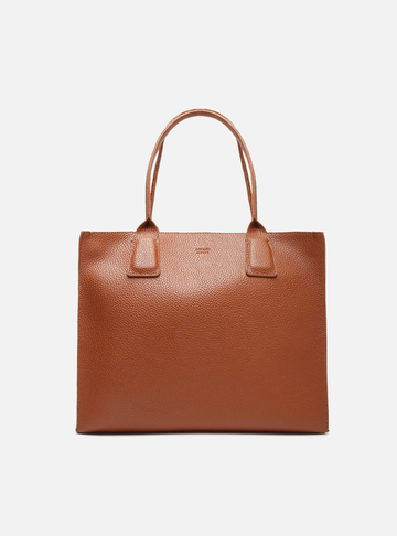 Bolsa Shopping Marrom Joana Grande