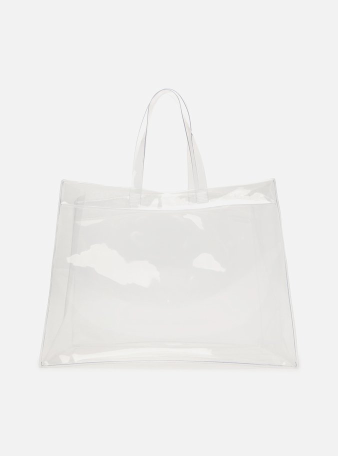 Bolsa Shopping Branca Vinil Liz Grande Brizza