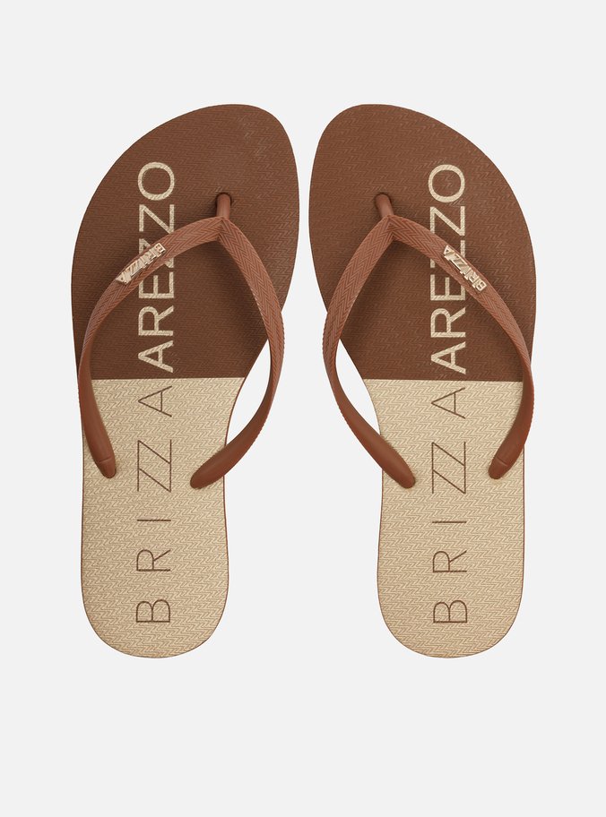 Chinelo de Dedo Marrom