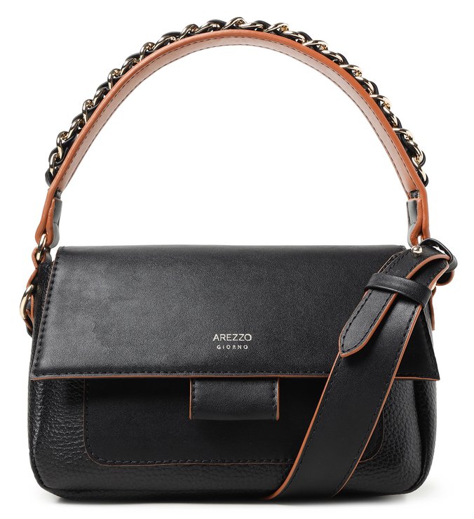 Bolsa Tiracolo Preta Florença Pequena